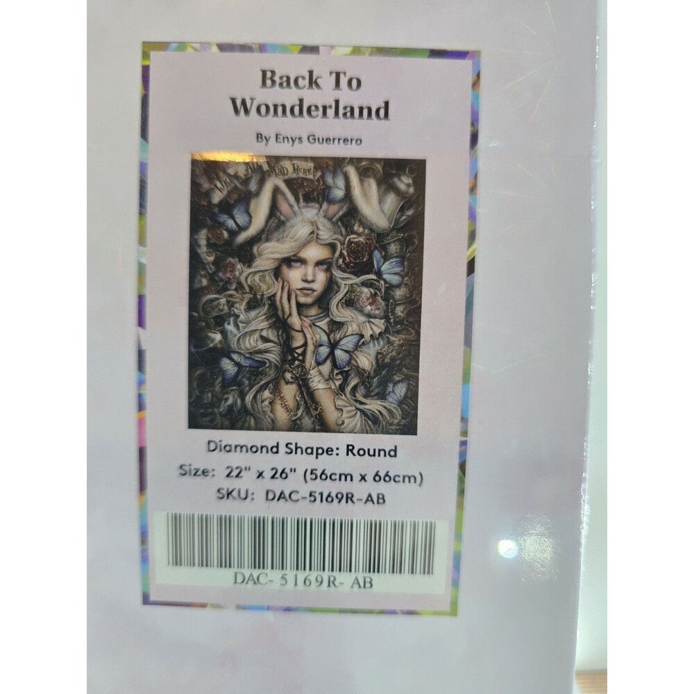 Diamond Art Club Back To Wonderland Enys Guerrero Round 22x26 Diamond...